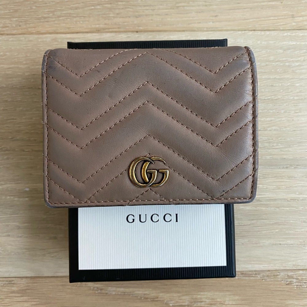 GUCCI Small GG Marmont Wallet